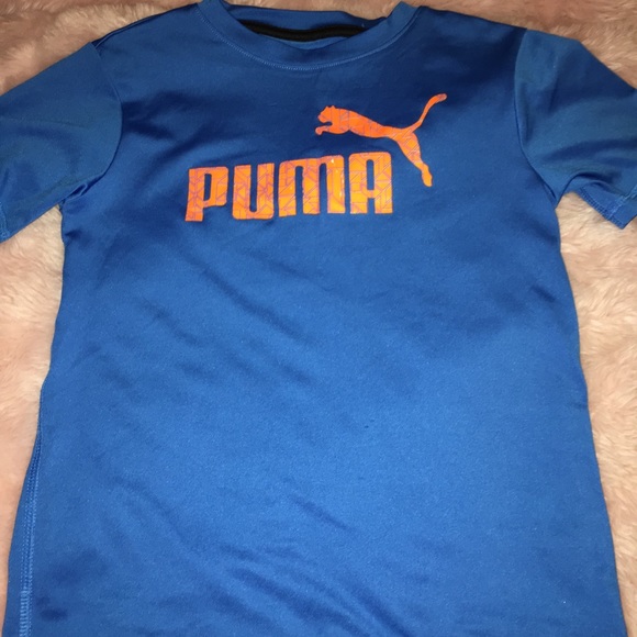 blue puma outfit